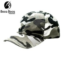 Fahrenheit Youth Gray Olive or Orange Camouflage Kids Adjustable Hat Cap