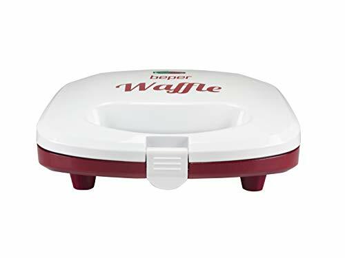 Gaufrier électrique portable 780W antiadhésif : gaufres parfaites sans coller