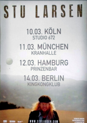 LARSEN, STU - 2014 - Plakat - In Concert - Vagabond Tour - Poster