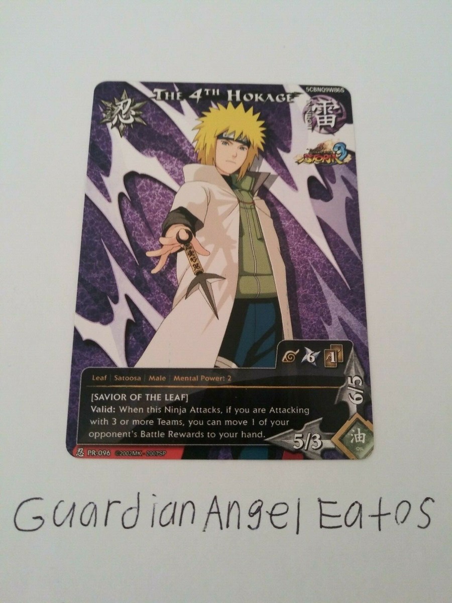 Naruto TCG CCG The 4th Hokage Promo Card English Near Mint