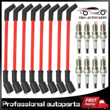 High Performance 48322 10.5 Wires & Spark Plugs For LS2 LS3 LS6 LS7 (LS1 VORTEC)