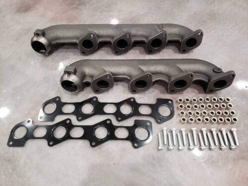 HiFlo Exhaust Manifold Kit + Hardware 2003-2007 FOR Ford 6.0L Powerstroke Diesel - Zdjęcie 1 z 4