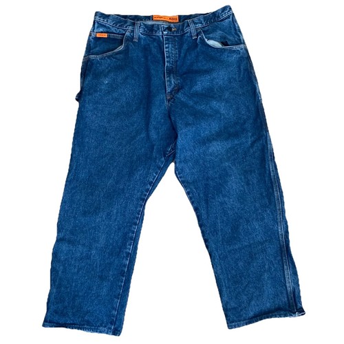 Wrangler Riggs FR Jeans 36x27 HRC2 Fire Resistant Carpenter Denim Blau Stretch - Bild 1 von 18