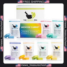 Aromatherapy Shower Steamers 14 Pack with Pure Essential Oils for Relaxation