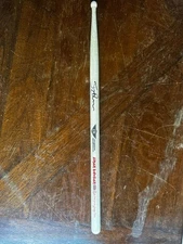 SIMON DAWSON RUN FOR YOUR LIVES SIGNED SIGNATURE DRUMSTICK SEE PROOF IRON MAIDEN