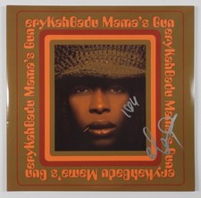 Erykah Badu JSA Autograph Signed Album Vinyl Record Mama's Gun