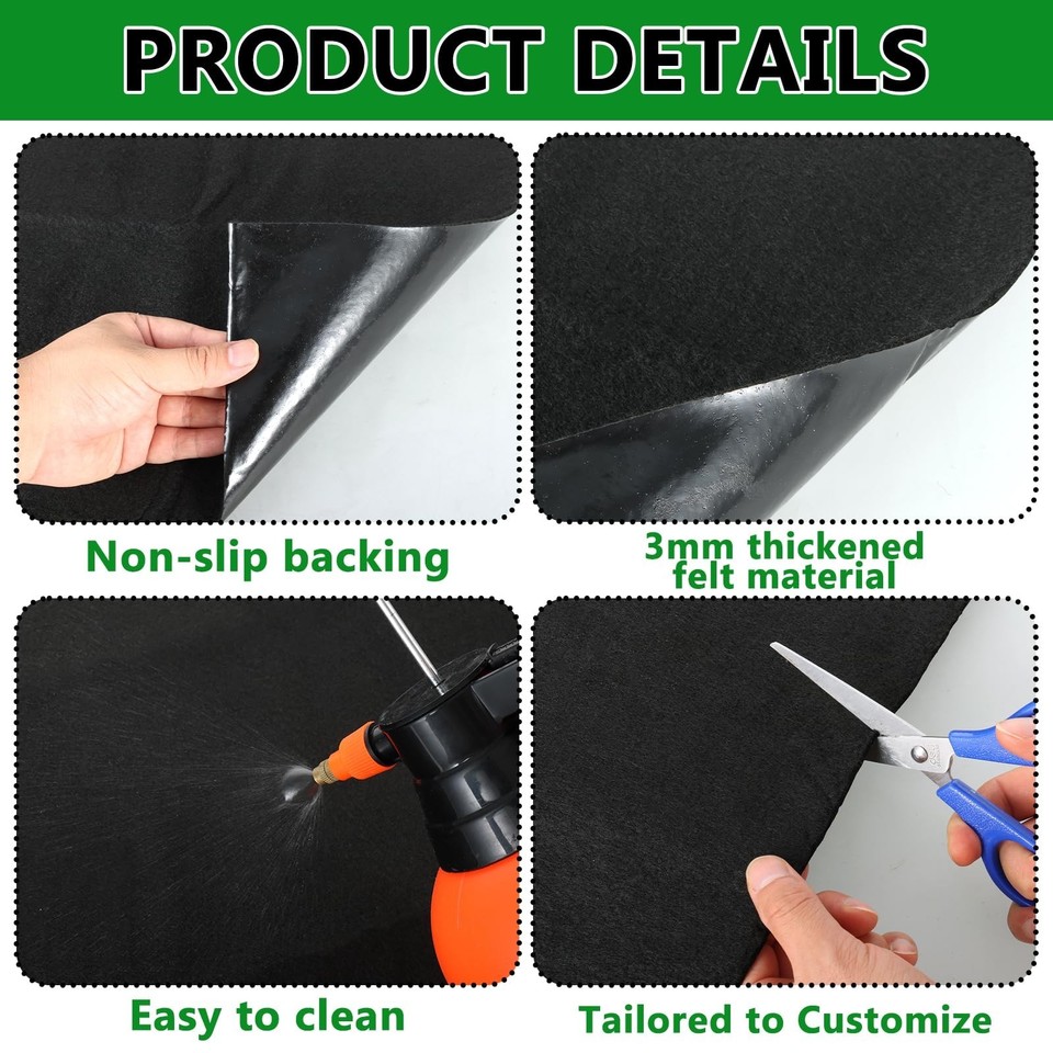 Large Bird Cage Mat, 35x47 Inch Under Pet Cage Mat for Bird Cages, Dog ...