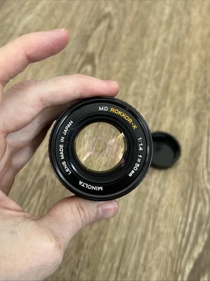 Minolta Rokkor-X 50mm Focal Camera Lenses for sale | eBay