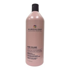 Pureology Pure Volume Shampoo For Flat, Fine, Color-Treated Hair 1L/33.8oz. New