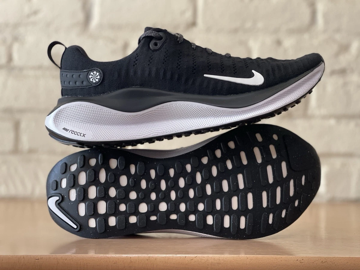 Nike Infinity Run 4 ReactX Black White Running Shoes FN0881-001 Mens 12 W Deals on Men main image 2