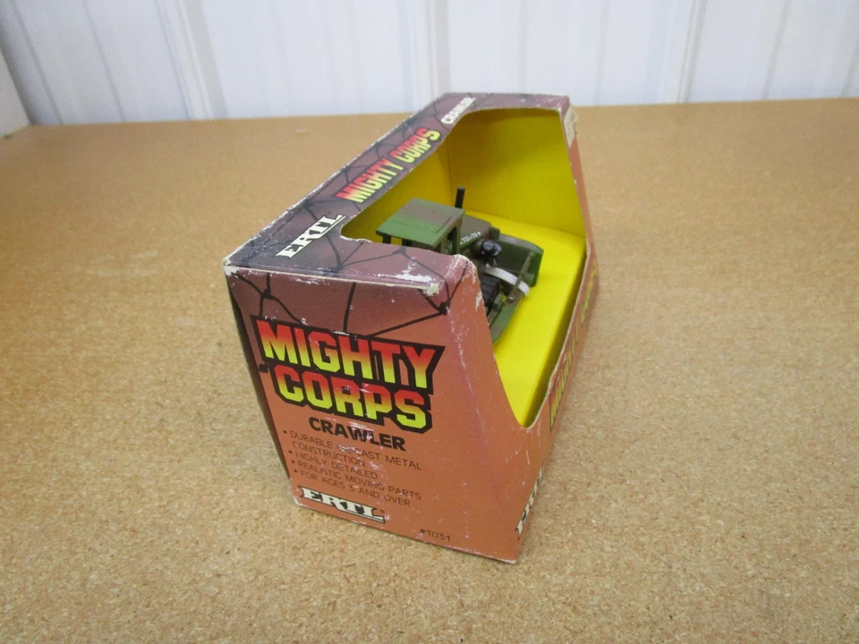ERTL Mighty Corps CRAWLER 1/64 toy construction dozer bulldozer diecast B15Z - Image 4 of 4