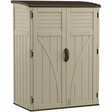 Suncast BMS5700 54 Cu Ft Vertical Shed 53"W x 32-1/2"D x 69-1/2"H