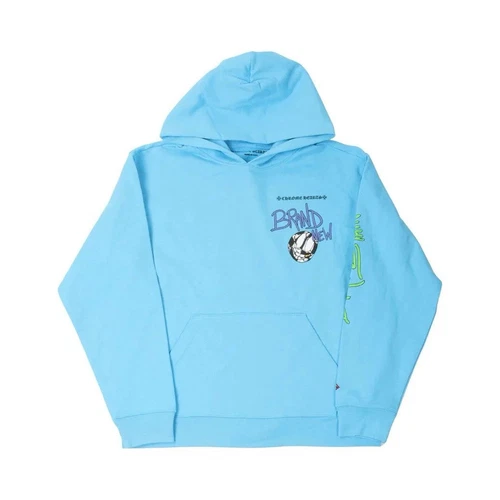 Felpa con cappuccio Chrome Hearts Matty Boy Brain nuova taglia X Large