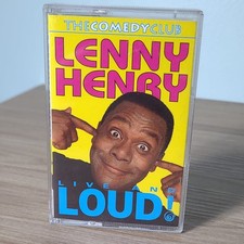 Lenny Henry Live And Loud - Cassette Tape  The Comedy Club  Great Condition