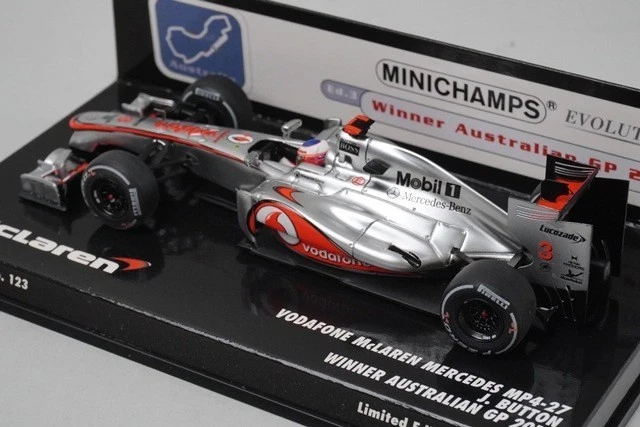 1:43 MINICHAMPS 537124303 McLaren Mercedes MP4-27 Australia 2012 #3 model car - Image 2 of 4
