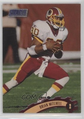 1997 Stadium Club Brian Mitchell #107 0w8