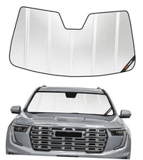 Windshield Sun Shade for GMC Acadia Reflective 2024-2025 Classic Shiny Silver