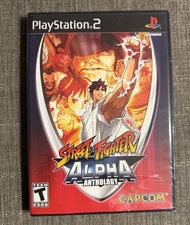 Street Fighter Alpha Anthology PS2 (Brand New Factory Sealed US Version)