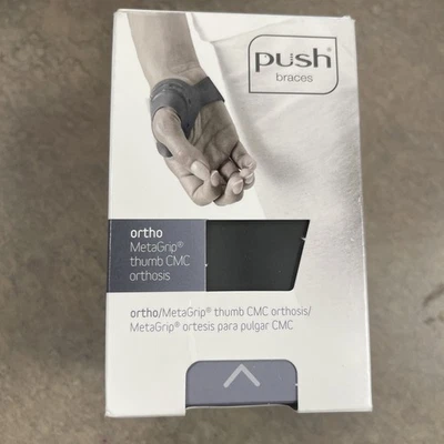 Push Braces ortho MetaGrip Thumb CMC orthosis Right Size 2 - NEW - Image 1 of 4