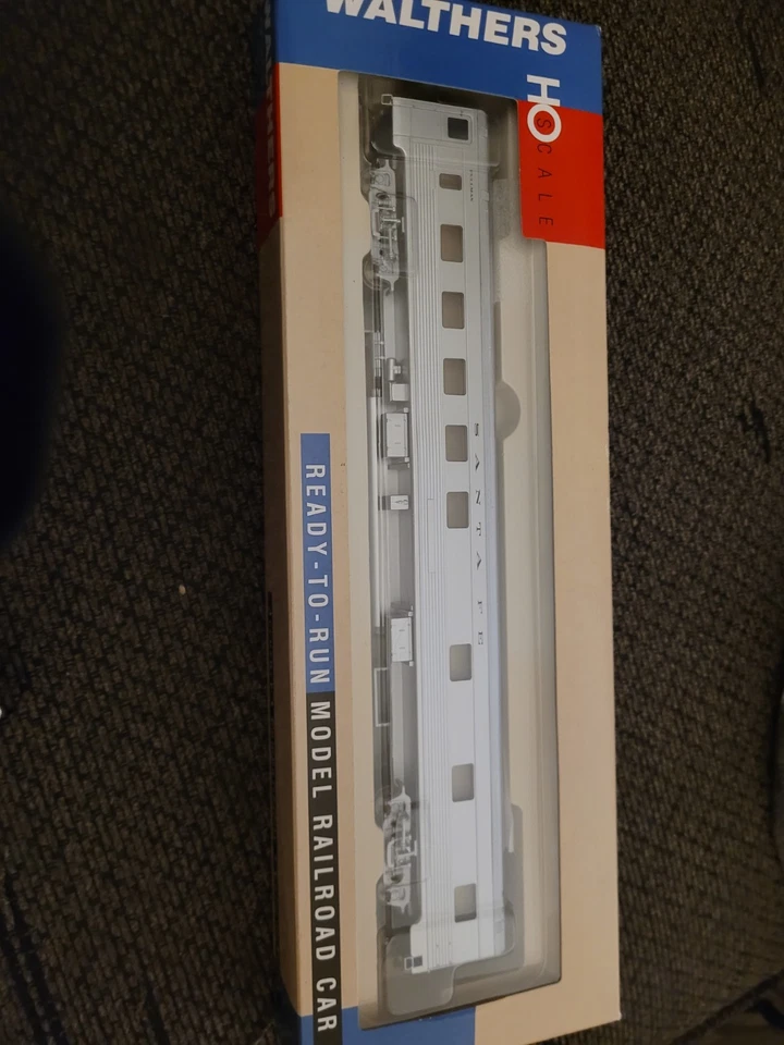 Coche para dormir WALTHERS HO escala Santa Fe 85' Budd 10-6 ~ artículo #932-6345 ~ con original Caja Foto 3 de 3