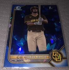 2022 Bowman Chrome Draft Sapphire Edition - Jakob Marsee #BDC-73 1st Bowman RC