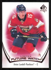 2021-22 SP Authentic Limited Red #174 Anton Lundell FW