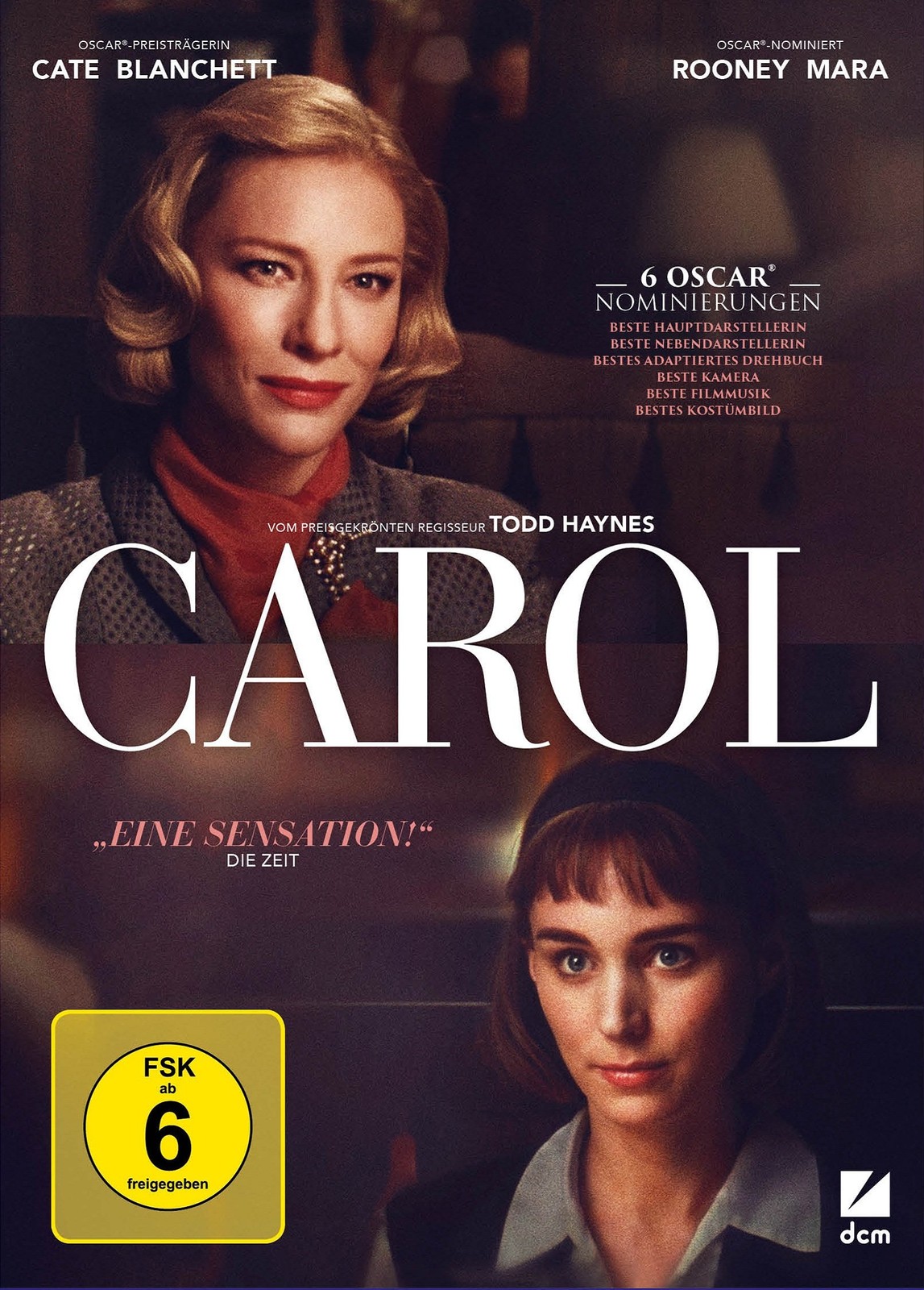 Carol (DVD) Cate Blanchett, Rooney Mara, Kyle Chandler, Sarah Paulson, Jake Lacy