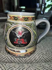 1993 Budweiser Historical A & Eagle Beer Stein~2nd in Series 1890 Edition~"NEW"