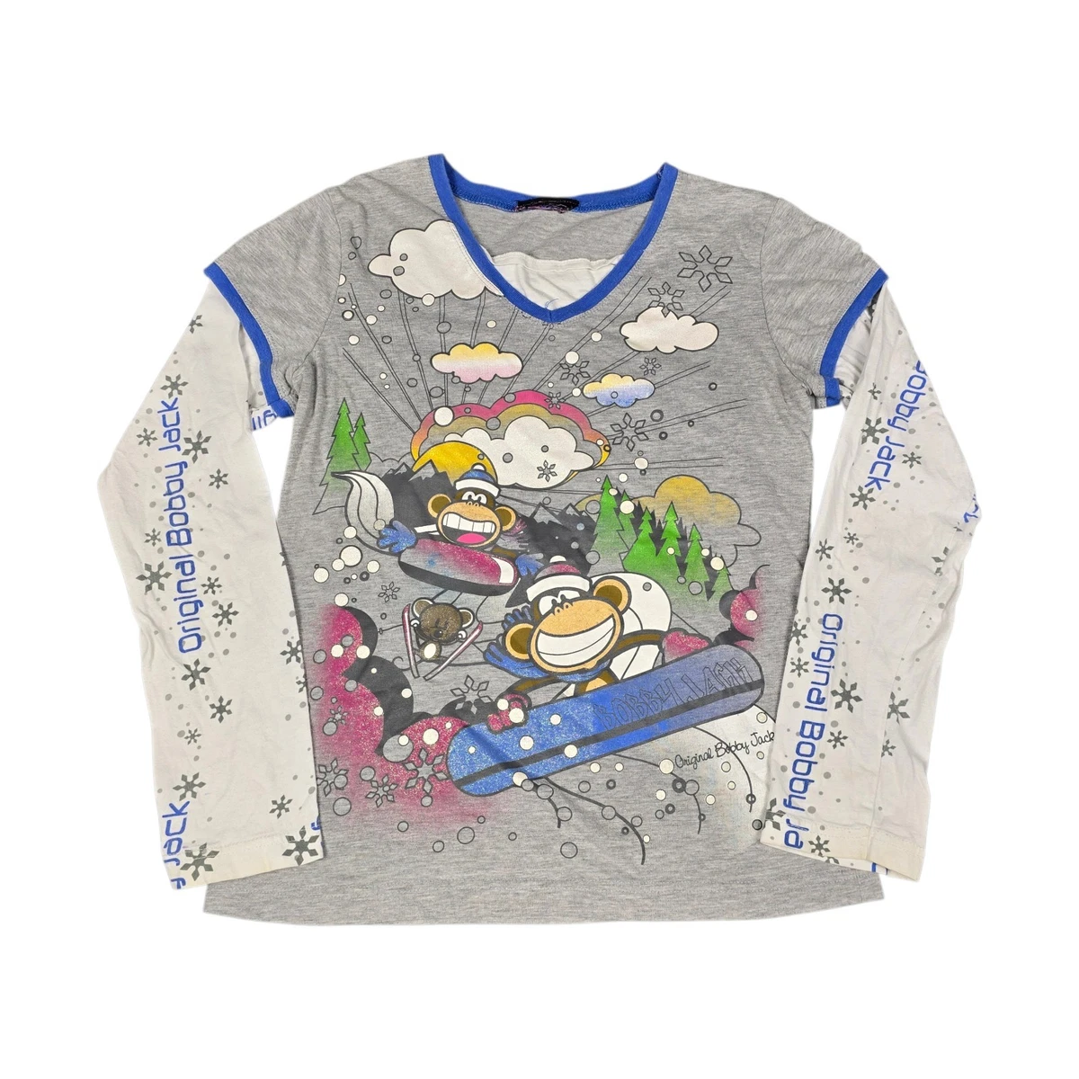 Bobby Jack Girls Long Sleeve 100% Cotton Tops, Shirts & T-Shirts