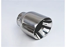 Different Trends DT-25101 5.25" Chrome Double-Wall Exhaust Tip 2.5" In/ 4" Out