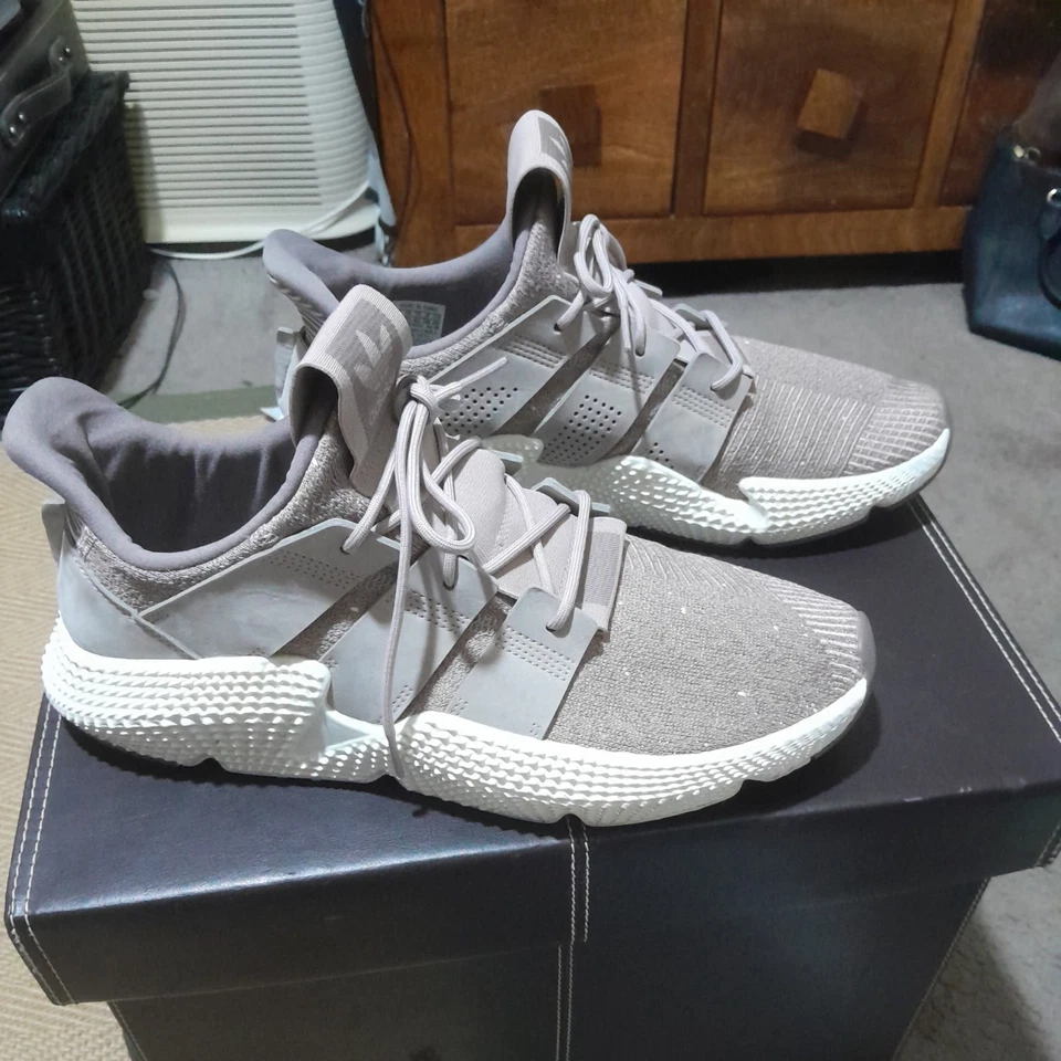 Adidas Prophere Men's Running Sneakers Shoes Sizes UK 10.5 Gray - Image 2 of 4