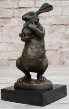Bronze Metal Rabbit Abstract Sculpture
