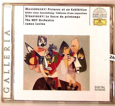 Galleria - Mussorgsky / Strawinsky (Orchesterwerke) Levine, James,  Moo  und Igo