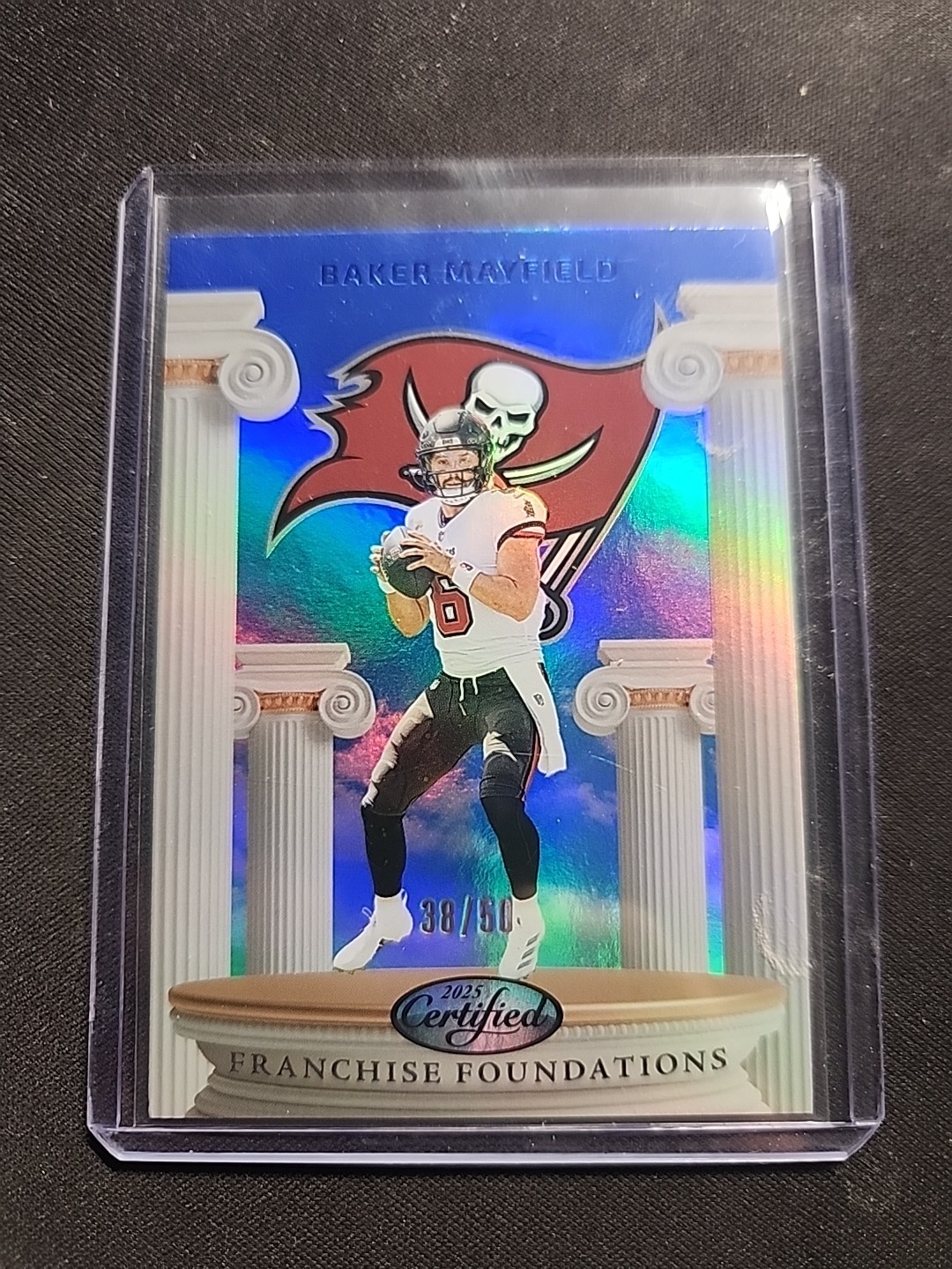 2025 Panini Certified - Franchise Foundations Baker Mayfield #FFO-BMD /50
