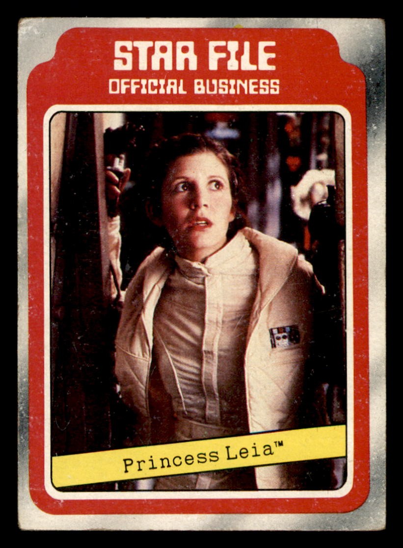 1980 Topps Star Wars: The Empire Strikes Back #3 Princess Leia