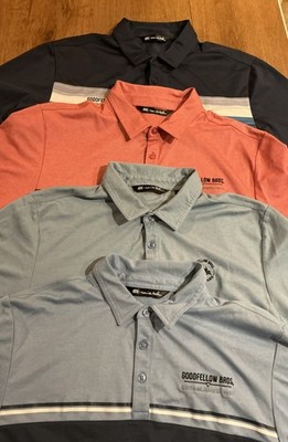 Travis Mathew x Goodfellow Bros Polo Shirt Men s Large Short Sleeve Lot 4