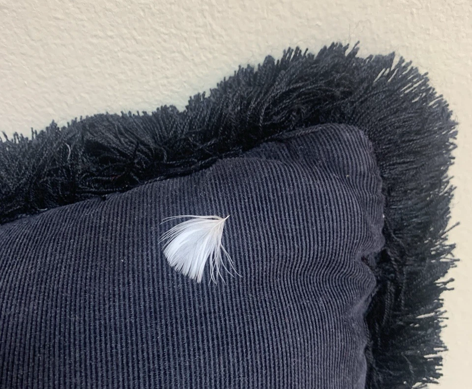 Vintage Christmas Needlepoint Embroidered Snowman Frosty Throw Pillow Down Fill - Image 4 of 4