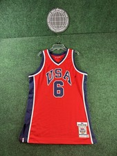 Mitchell & Ness Authentic Patrick Ewing Team USA 1984 Jersey Sz M 40 NWOT DAMAGE