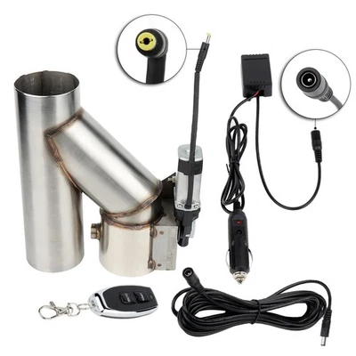 1Pc 2.5" 63mm Electric Exhaust Valve Stainless Steel - Image 1 of 4