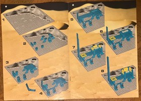 LEGO 483 Alpha-1 Rocket Base (complete) w/ original box/instructions