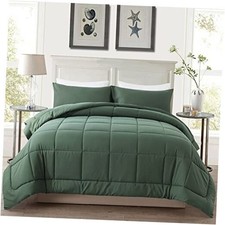 Size Comforter Set -All Season Bedding Comforters Sets with 2 King Sage Green