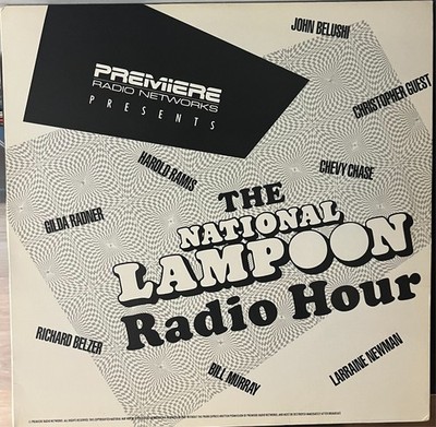 Premiere Radio Network National Lampoon Radio Hour Promo Vinyl Record LP!