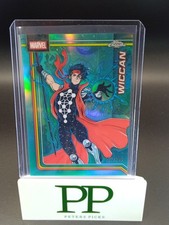 2026 Topps Chrome Marvel WICCAN #198 Aqua X-Fractor /199