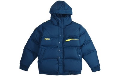 PUMA Down Puffer Jacket With Hood And Thick Warm Down For Winter