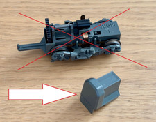 JOUEF cache de protection pour bogie moteur de motrice de TGV ATLANTIQUE - HO