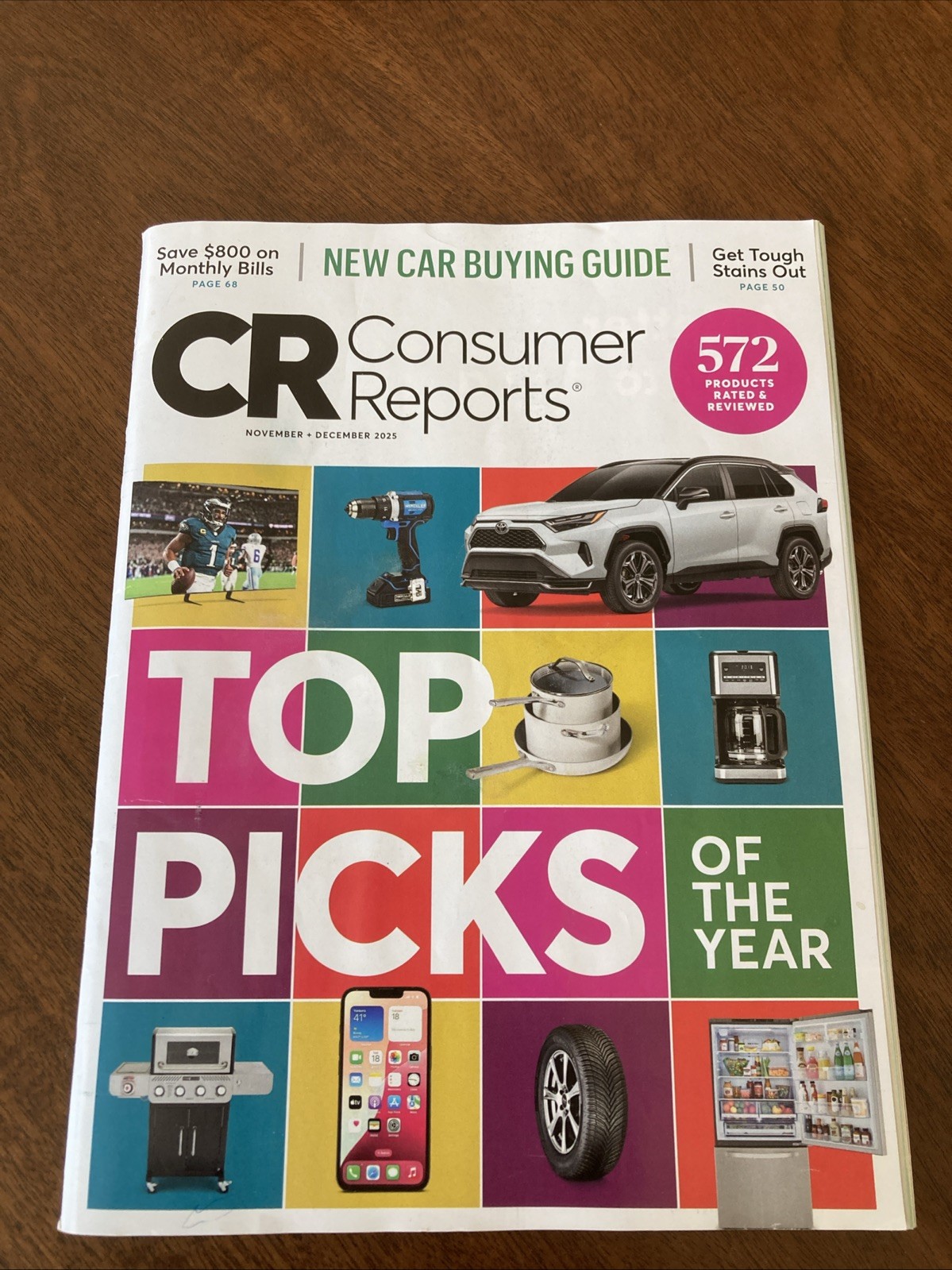 Consumer Reports Magazine November December 2025 - TOP PICKS of the Year~EUC