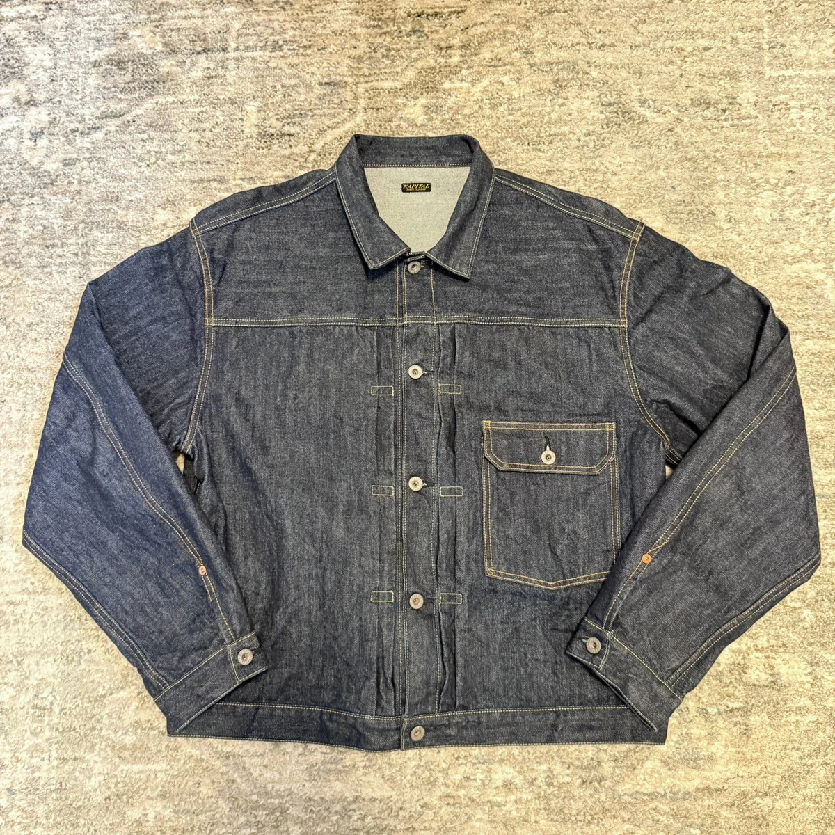 Kapital K Denim Regular Size Coats, Jackets & Vests for Men for