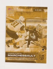 2019-20 Topps Now *GOLD* Sticker #SCP-29G JONATHAN MARCHESSAULT Golden Knights
