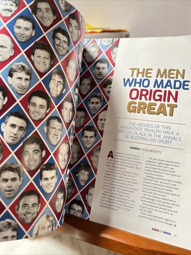 40 Years State Of Origin Souvenir Magazine 2020 NRL Football QLD vs NSW Sports - Imagen 8 de 11
