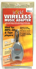 Vintage irock Wireless Music Adapter Model 300W 1990's New In Pack